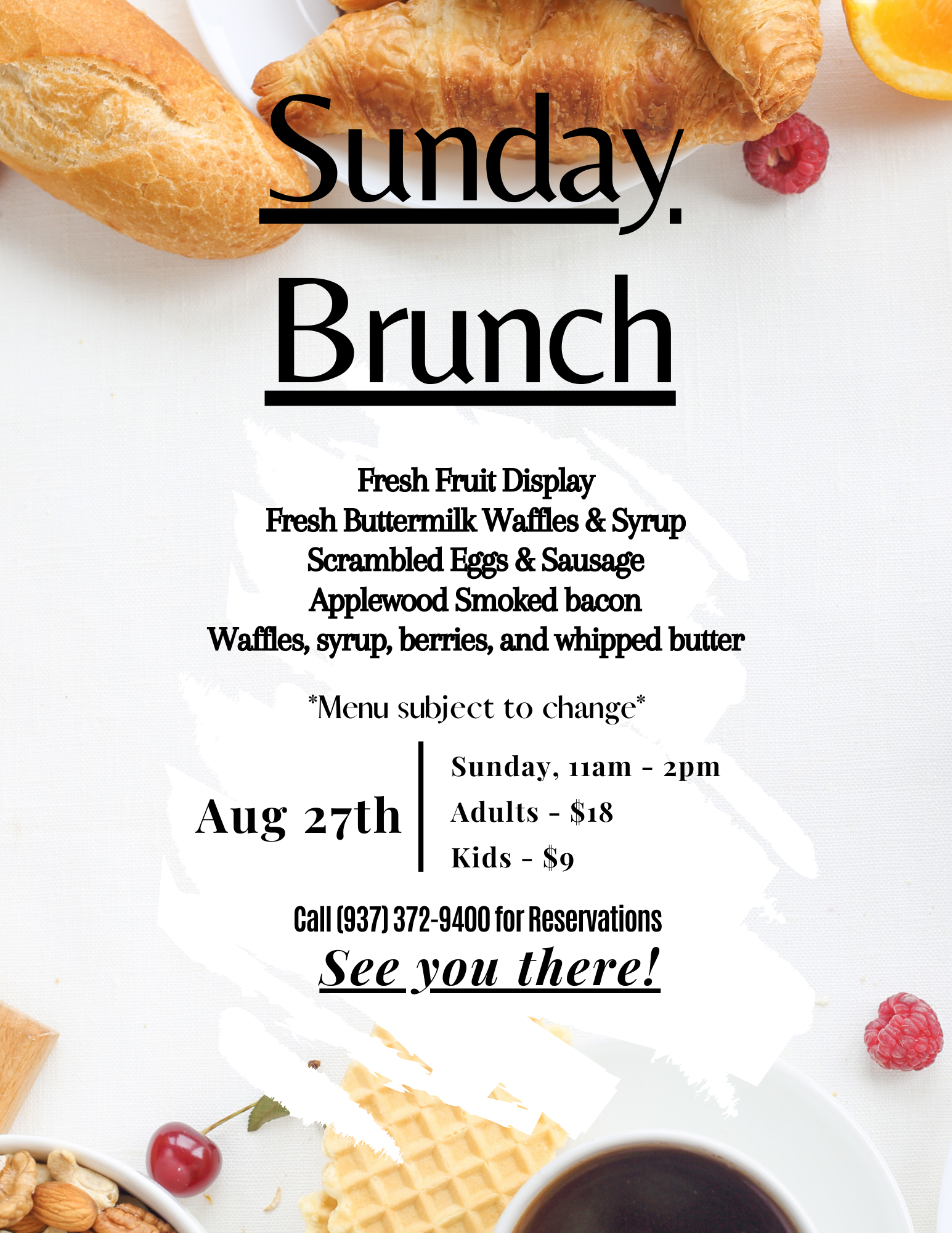 Sunday Brunch Aug